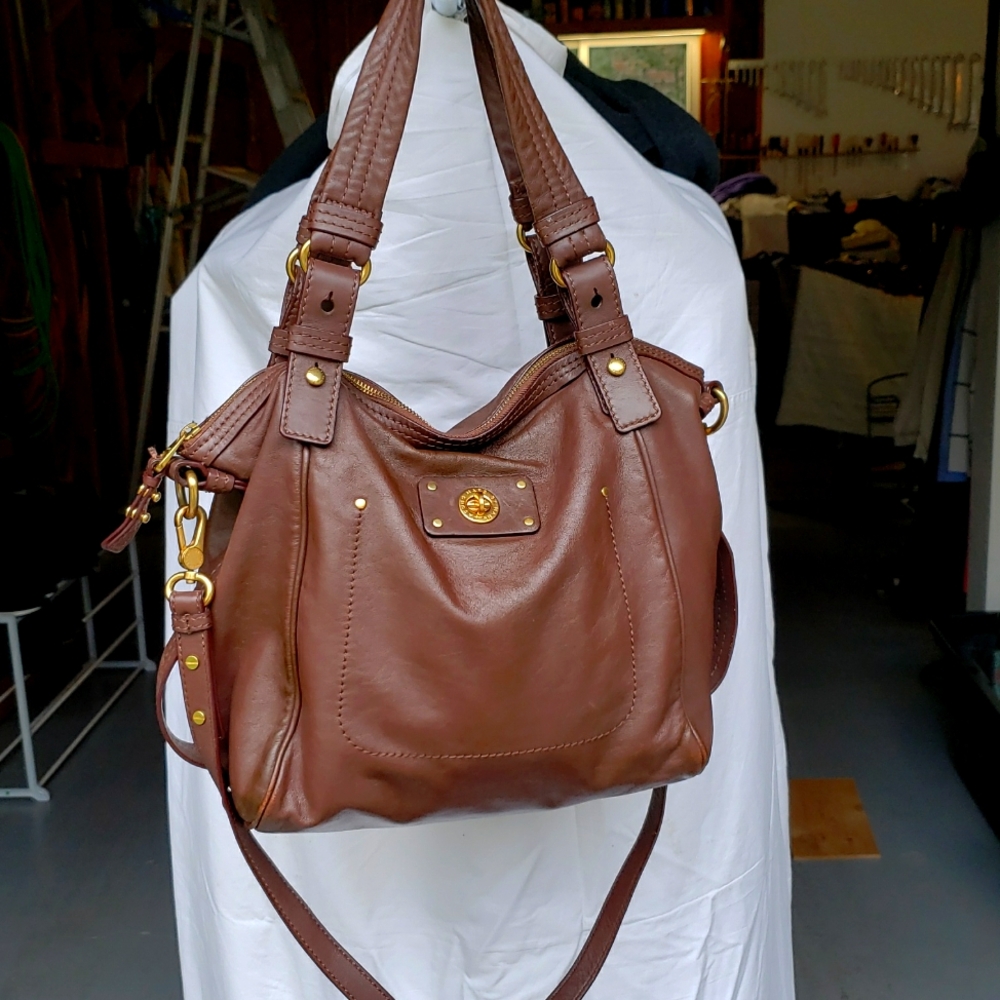 Brown Leather Tote Bag